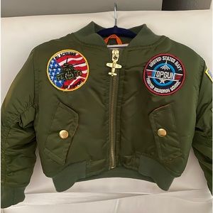 NWT Top Gun Bomber Jacket